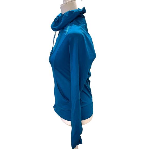 doTERRA Essential Oils Full Zip Sweatshirt with Pockets Rouched Sleeves XS - Picture 4 of 10